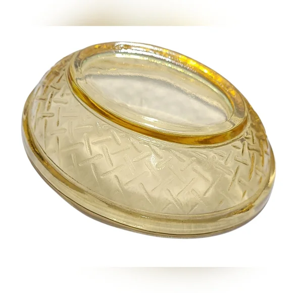 Hazel Atlas Amber Hen On Nest - Picture 7 of 12